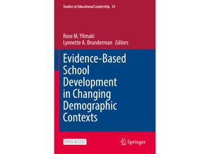 9783030768393 - Evidence-Based School Development in Changing Demographic Contexts Kartoniert (TB)