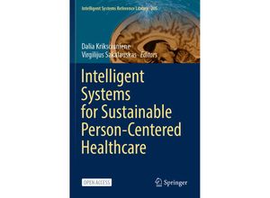 9783030793555 - Intelligent Systems for Sustainable Person-Centered Healthcare Kartoniert (TB)