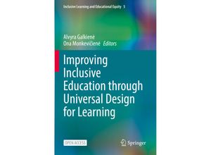 9783030806606 - Improving Inclusive Education through Universal Design for Learning Kartoniert (TB)