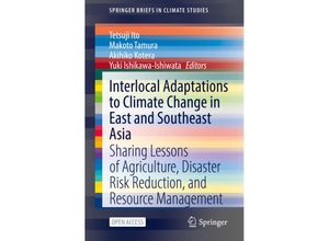 9783030812065 - SpringerBriefs in Climate Studies   Interlocal Adaptations to Climate Change in East and Southeast Asia Kartoniert (TB)