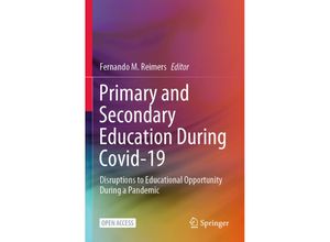 9783030815028 - Primary and Secondary Education during Covid-19 Kartoniert (TB)