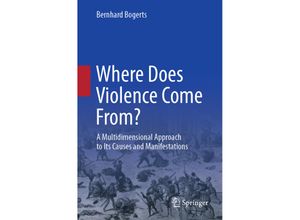 9783030817916 - Where Does Violence Come From? - Bernhard Bogerts Kartoniert (TB)