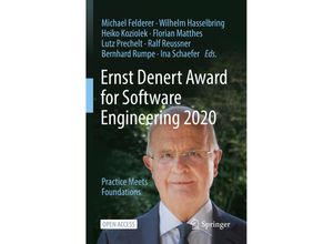 9783030831301 - Ernst Denert Award for Software Engineering 2020 Kartoniert (TB)