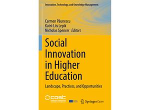 9783030840464 - Innovation Technology and Knowledge Management   Social Innovation in Higher Education Kartoniert (TB)