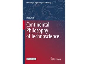 9783030845728 - Continental Philosophy of Technoscience - Hub Zwart Kartoniert (TB)