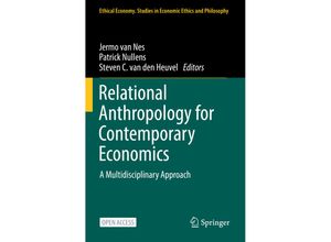 9783030846923 - Relational Anthropology for Contemporary Economics Kartoniert (TB)