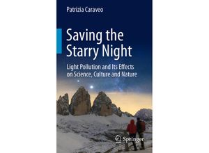 9783030850630 - Saving the Starry Night - Patrizia Caraveo Kartoniert (TB)