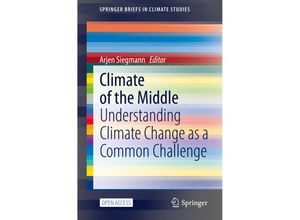 9783030853211 - SpringerBriefs in Climate Studies   Climate of the Middle Kartoniert (TB)