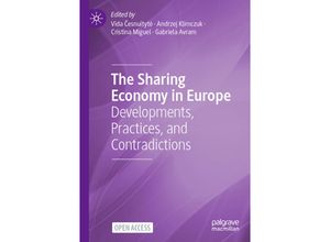 9783030868994 - The Sharing Economy in Europe Kartoniert (TB)