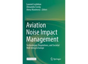 9783030911966 - Aviation Noise Impact Management Kartoniert (TB)