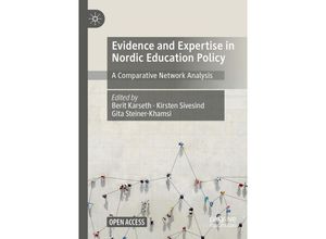 9783030919610 - Evidence and Expertise in Nordic Education Policy Kartoniert (TB)