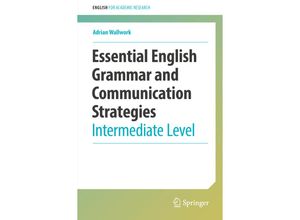 9783030956110 - English for Academic Research   Essential English Grammar and Communication Strategies - Adrian Wallwork Kartoniert (TB)