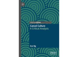 9783030973766 - Cancel Culture - Eve Ng Kartoniert (TB)