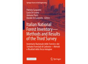 9783030986803 - Tracts in Civil Engineering   Italian National Forest Inventory-Methods and Results of the Third Survey Kartoniert (TB)