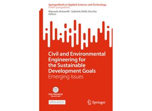 9783030995928 - SpringerBriefs in Applied Sciences and Technology   Civil and Environmental Engineering for the Sustainable Development Goals Kartoniert (TB)