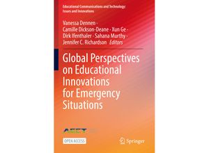 9783030996369 - Educational Communications and Technology Issues and Innovations   Global Perspectives on Educational Innovations for Emergency Situations Kartoniert (TB)