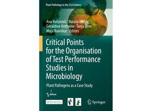 9783030998134 - Critical Points for the Organisation of Test Performance Studies in Microbiology Kartoniert (TB)