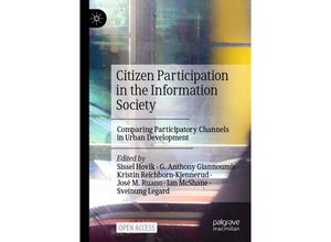 9783030999421 - Citizen Participation in the Information Society Kartoniert (TB)