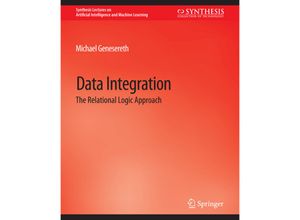 9783031004223 - Synthesis Lectures on Artificial Intelligence and Machine Learning   Data Integration - Michael Genesereth Kartoniert (TB)