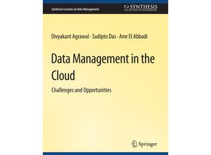 9783031007675 - Synthesis Lectures on Data Management   Data Management in the Cloud - Divyakant Agrawal Sudipto Das Amr El Abbadi Kartoniert (TB)