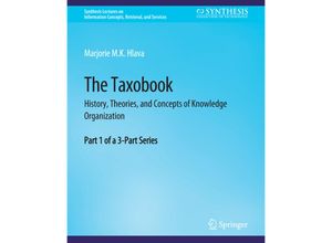 9783031011597 - Synthesis Lectures on Information Concepts Retrieval and Services   The Taxobook - Marjorie Hlava Kartoniert (TB)