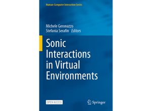 9783031040238 - Human-Computer Interaction Series   Sonic Interactions in Virtual Environments Kartoniert (TB)