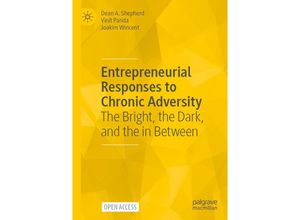 9783031048869 - Entrepreneurial Responses to Chronic Adversity - Dean A Shepherd Vinit Parida Joakim Wincent Kartoniert (TB)