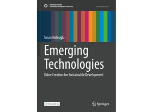 9783031071294 - Sustainable Development Goals Series   Emerging Technologies - Sinan Küfeoglu Kartoniert (TB)