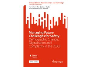 9783031078040 - SpringerBriefs in Applied Sciences and Technology   Managing Future Challenges for Safety Kartoniert (TB)