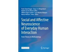 9783031086533 - Social and Affective Neuroscience of Everyday Human Interaction Kartoniert (TB)