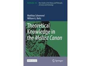 9783031087998 - Theoretical Knowledge in the Mohist Canon - Matthias Schemmel William G Boltz Kartoniert (TB)