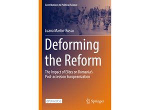 9783031110832 - Contributions to Political Science   Deforming the Reform - Luana Martin-Russu Kartoniert (TB)