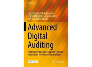 9783031110917 - Progress in IS   Advanced Digital Auditing Kartoniert (TB)