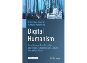 9783031124815 - Digital Humanism - Julian Nida-Rümelin Nathalie Weidenfeld Kartoniert (TB)