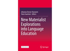 9783031138492 - New Materialist Explorations into Language Education Kartoniert (TB)