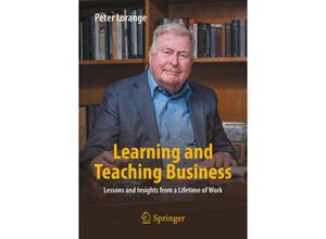 9783031145636 - Learning and Teaching Business - Peter Lorange Kartoniert (TB)