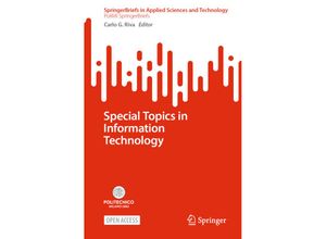 9783031153730 - SpringerBriefs in Applied Sciences and Technology   Special Topics in Information Technology Kartoniert (TB)