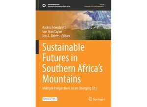 9783031157752 - Sustainable Development Goals Series   Sustainable Futures in Southern Africas Mountains Kartoniert (TB)