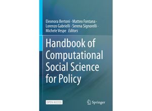 9783031166266 - Handbook of Computational Social Science for Policy Kartoniert (TB)