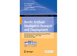 9783031170294 - Nordic Artificial Intelligence Research and Development Kartoniert (TB)