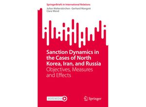 9783031173967 - SpringerBriefs in International Relations   Sanction Dynamics in the Cases of North Korea Iran and Russia - Julian Walterskirchen Gerhard Mangott Clara Wend Kartoniert (TB)