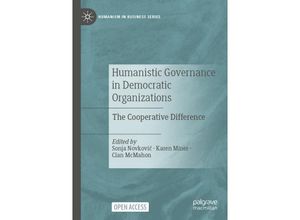 9783031174056 - Humanism in Business Series   Humanistic Governance in Democratic Organizations Kartoniert (TB)