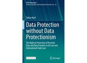 9783031198953 - Data Protection without Data Protectionism - Tobias Naef Kartoniert (TB)