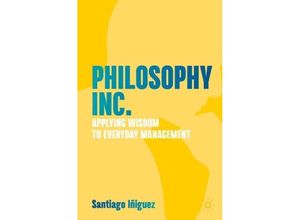 9783031204852 - Philosophy Inc - Santiago Iñiguez Kartoniert (TB)