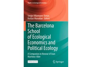 9783031225680 - The Barcelona School of Ecological Economics and Political Ecology Kartoniert (TB)