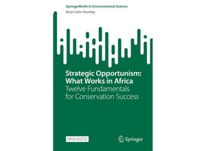 9783031248825 - SpringerBriefs in Environmental Science   Strategic Opportunism What Works in Africa - Brian John Huntley Kartoniert (TB)