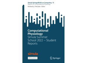 9783031253737 - Computational Physiology Kartoniert (TB)