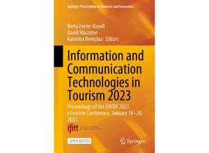 9783031257513 - Springer Proceedings in Business and Economics   Information and Communication Technologies in Tourism 2023 Kartoniert (TB)