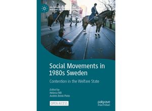 9783031273728 - Palgrave Studies in the History of Social Movements   Social Movements in 1980s Sweden Kartoniert (TB)