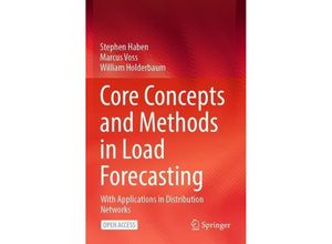 9783031278549 - Core Concepts and Methods in Load Forecasting - Stephen Haben Marcus Voss William Holderbaum Kartoniert (TB)